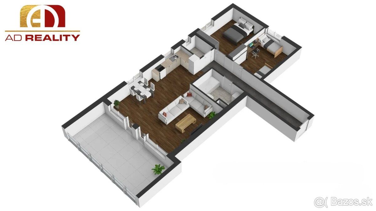 PREDAJ apartmánu v NOVOSTAVBE Apartmánového domu Hôrka na Ze