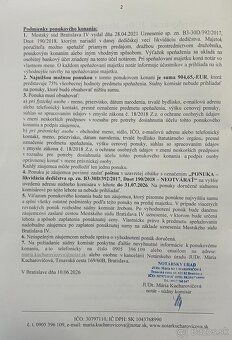 Predám v rámci likvidácie dedičstva nehnuteľnosti: nehnuteľn