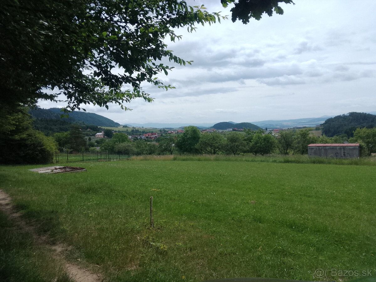 Predám pozemok v obci Červená Voda Predám pozemok v Červenej