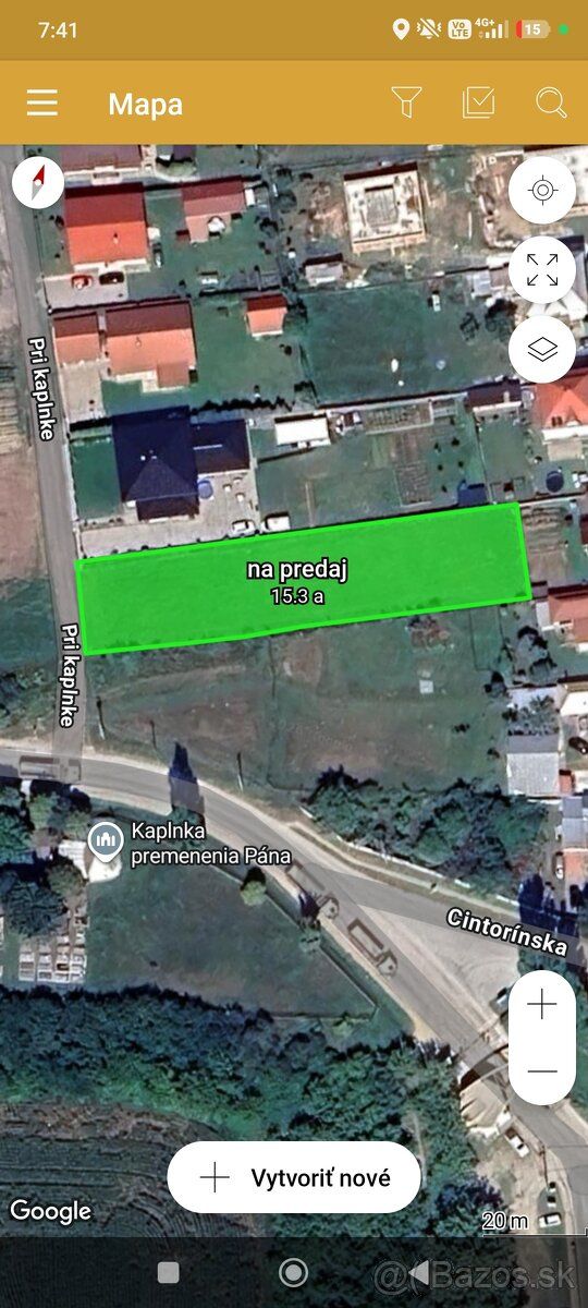 POPROSÍM REALITKY NEVOLAŤ
 🌞 STAVEBNÝ POZEMOK V OBCI GEČA – 