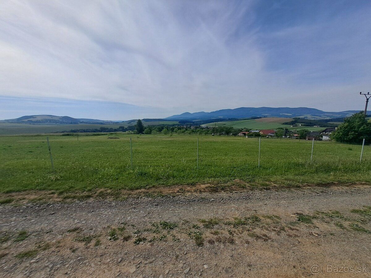 Na predaj stavebný pozemok v obci Čelovce (okr. Prešov).
• v