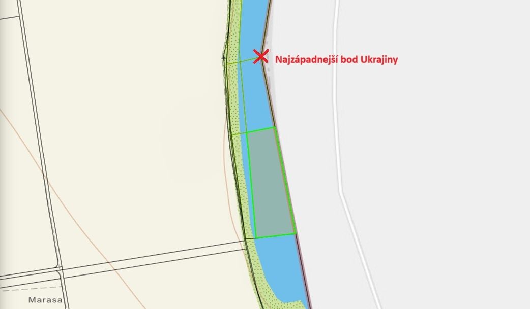 Ponúkam na predaj netradičný pozemok blízko najzápadnejšieho