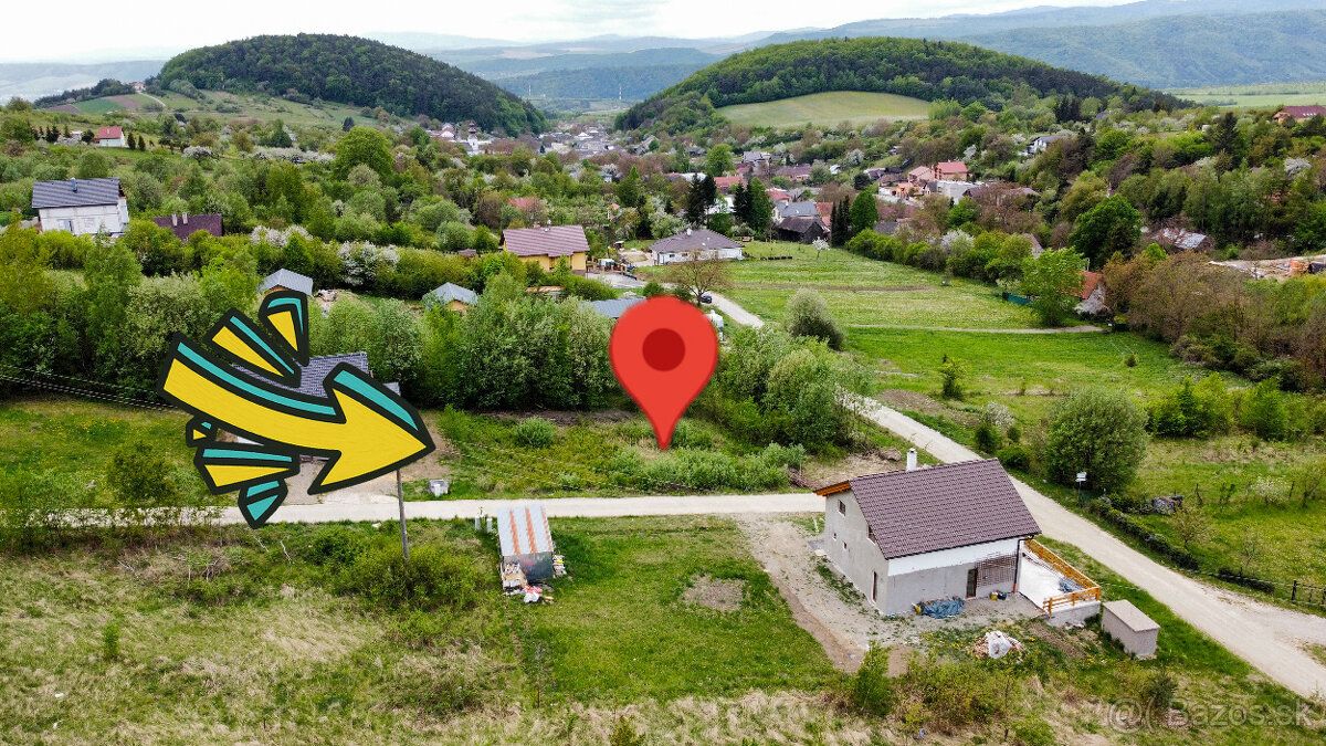 Prémiová parcela pre vašu chatu v Drienici (788 m²) – komple