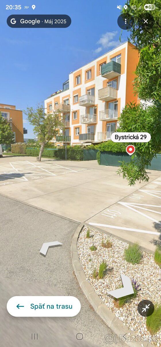 Mám záujem o kúpu parkovacieho miesta na ulici Bystricka 29-