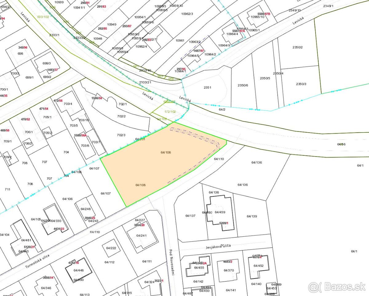 Ponúkam na prenájom priestranný pozemok o výmere 2 889 m² vo