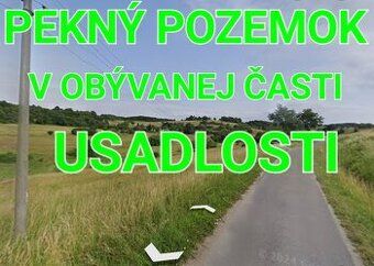 Pekný pozemok v lone prírody s krásnym výhľadom na okolie o 