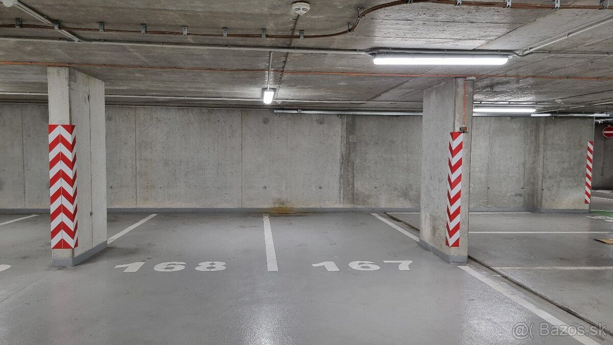 Prenajmem parkovacie státie v garáži Rezidencie Tabáň v cent