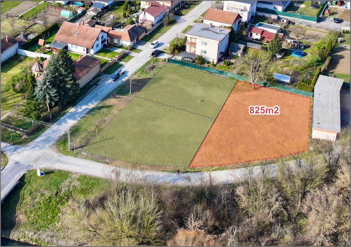 Stavebný pozemok s výmerou 825m2 pre Váš rodinný dom v exklu