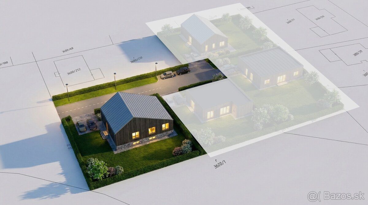 Posledný voľný stavebný pozemok s výmerou 569m2 pre Váš rodi