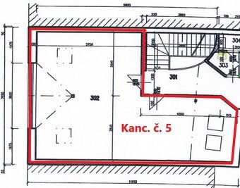Ponúkam Vám do prenájmu kancelársky priestor v centre Košíc 