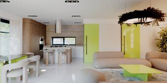 Ponúkame Vám na predaj moderný dizajnový 5 izbový bungalov s