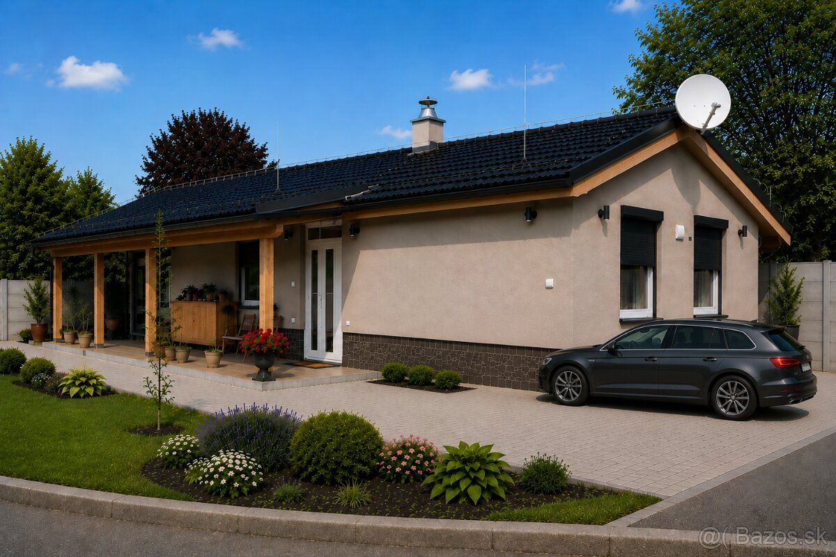 Výmera pozemku 355 m2 (možnosť zväčšiť až na 946 m2). Právop