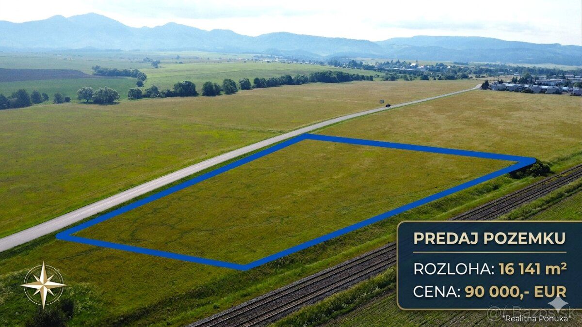 Ponúkam na predaj rovinatý, slnečný a celistvý pozemok s cel