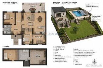 Ponúkame na predaj moderné novostavby rodinných domov v obci