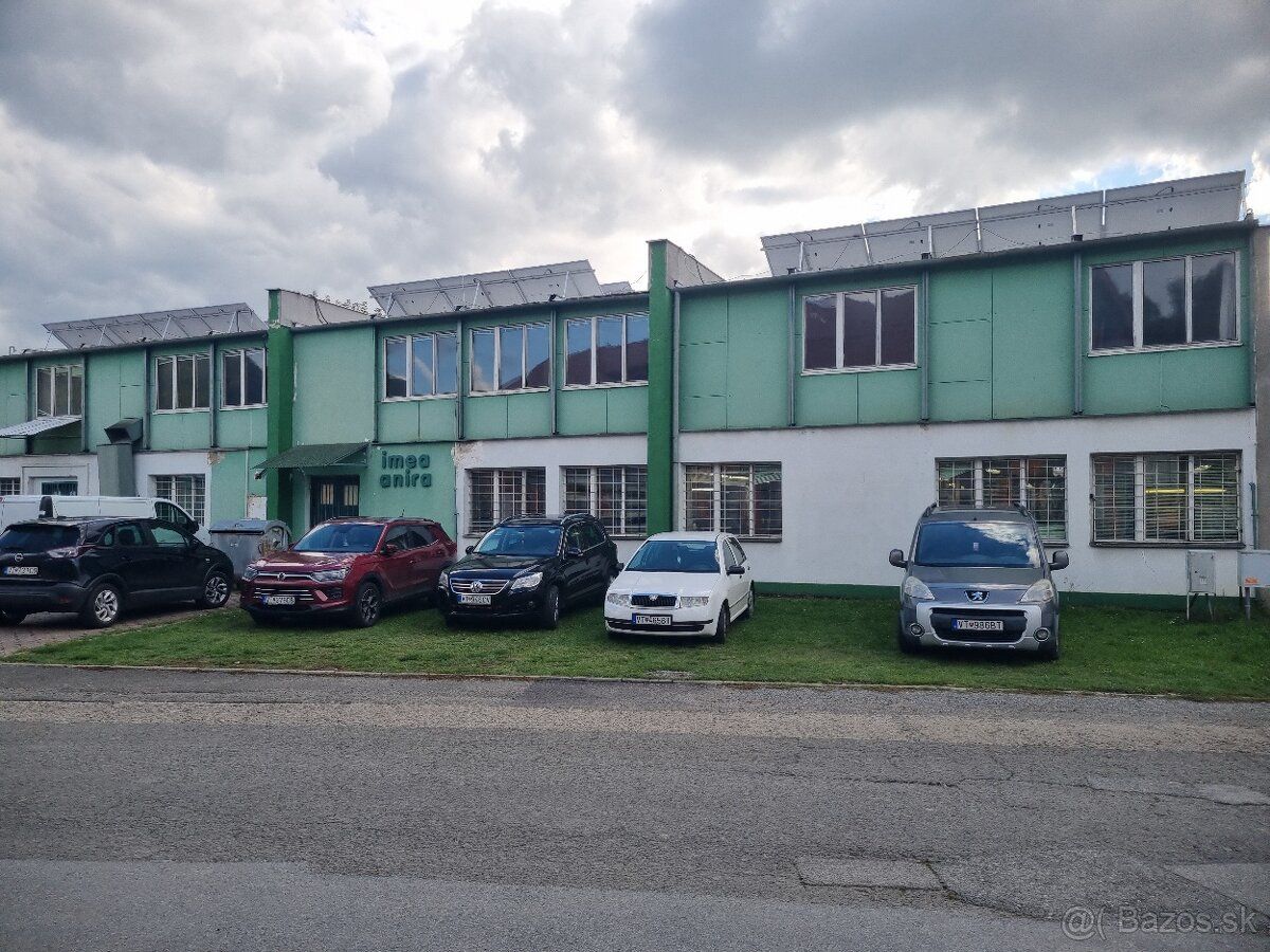 Prenájom skladových alebo výrobných priestorov – Hanušovce n