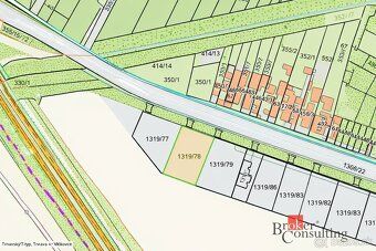 Stavebný pozemok 700 m² vo Vlčkovciach – kompletné IS, nová 