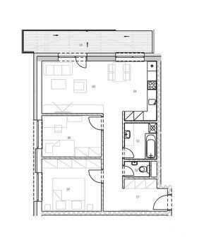 DeltaProperty ponúka na predaj 3 izbový byt s rozlohou 78,13