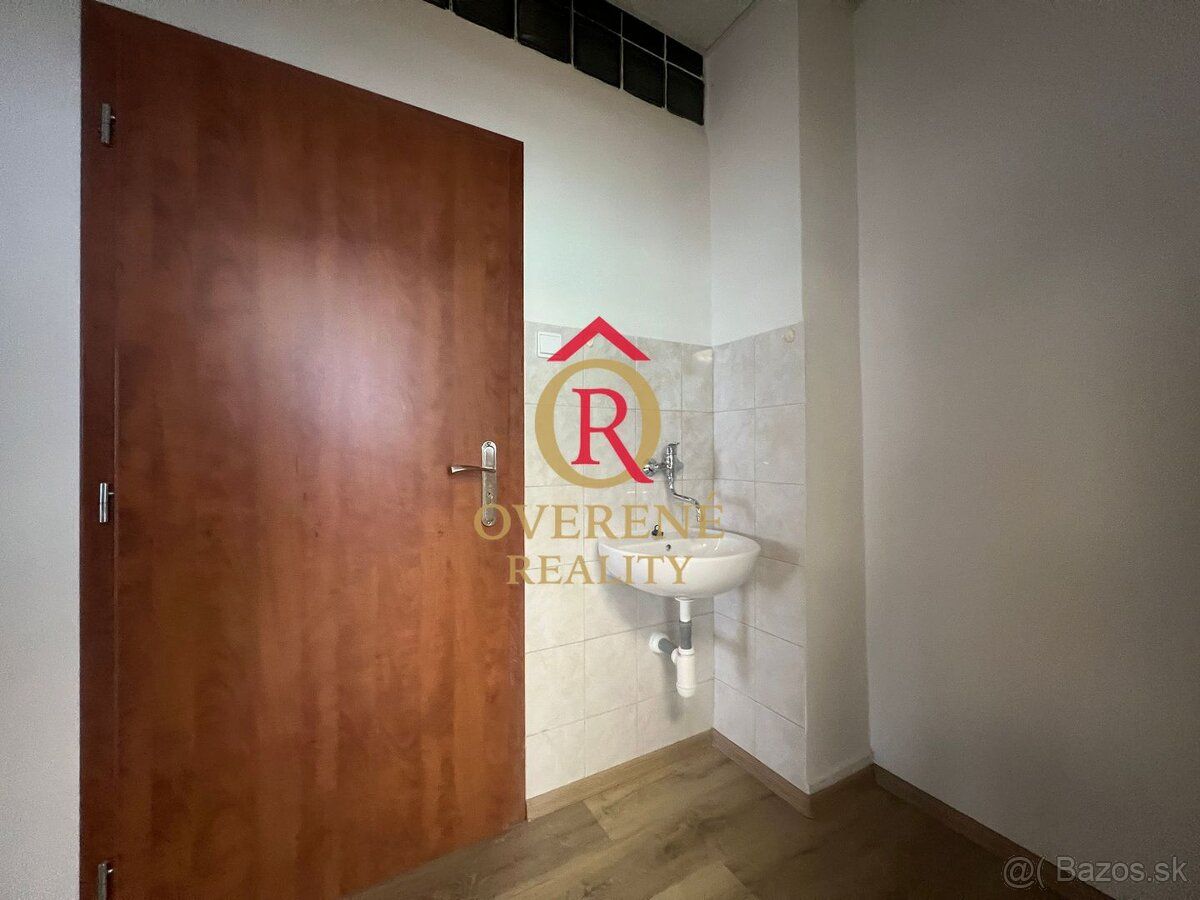 OVERENÉ REALITY ponúka na prenájom kancelárske/komerčné prie