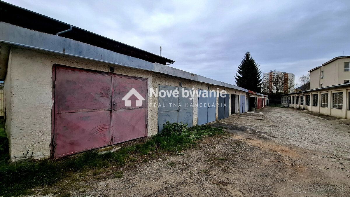 Typ: Garáže Ulica: Hrnčiarska Mestská časť: Sídlisko II Obec