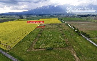 Na predaj: Slnečný pozemok s výhľadom v obci Mlynica (2 367 