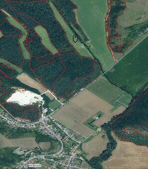 Hradište, okr. Partizánske 3798m² a 10680m²,9eu/m²,nádherný 