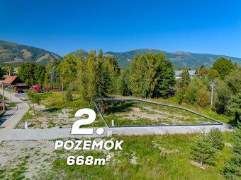 Predám slnečný stavebný pozemok s výmerou 824 m² pár metrov 