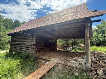 Predám starú stodolu . Stodola zatiaľ stojí . Ak bude čas po