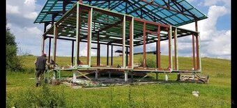 Predám skelet mobilného domu,9x8 m,2 podlažia, 10 900 eu.Kon