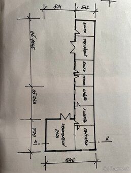 Na predaj samostatne stojaci 3-izbový vidiecky RD nachádzajú