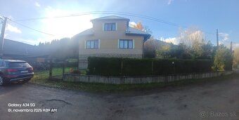 Predám rodinný dom v Terchovej, mimo hlavnej cesty, s možnos