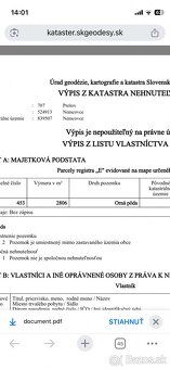 predam pozemok nemcovce,orna poda 2800m2