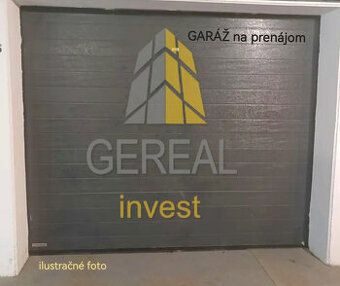 Ponukam na prenajom garaz pod bytovym domom s el. Nachadza s