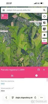 Predám pozemok v Stráži(okres Žilina),10 km od Terchovej, ro