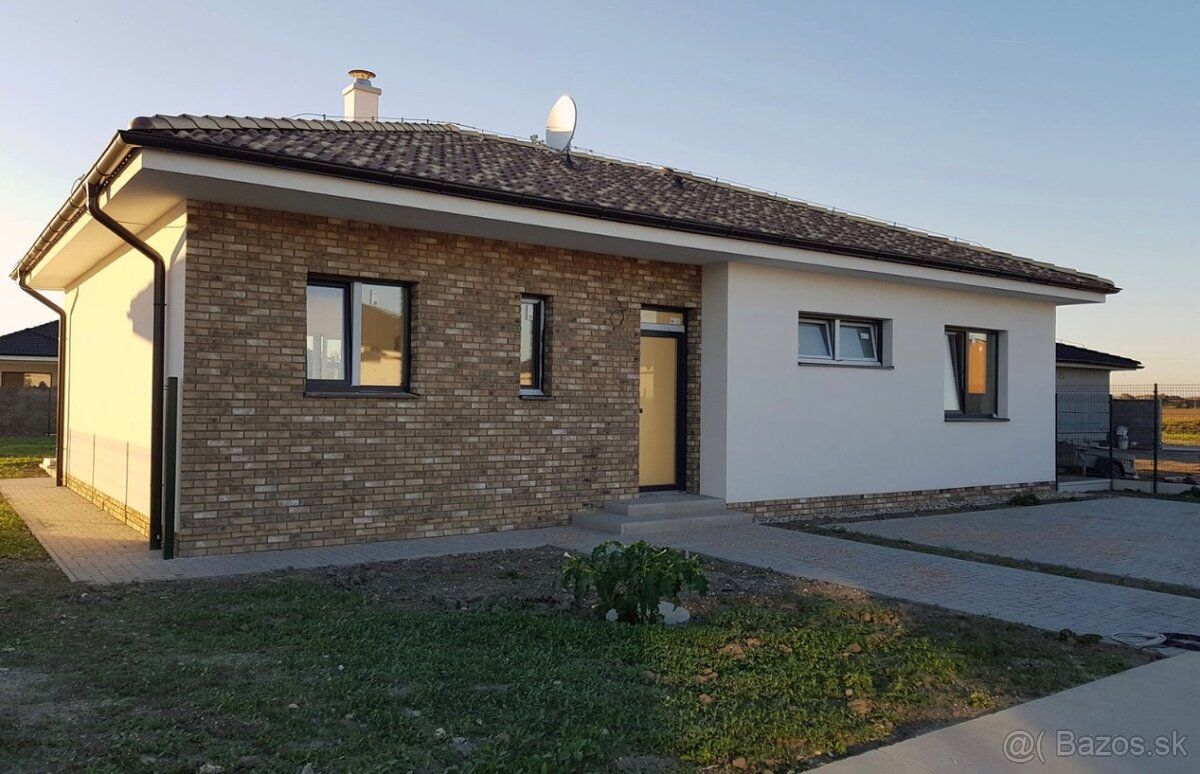 Murovaný rodinný dom so zastavanou plochou 120m2, úžitkovou 
