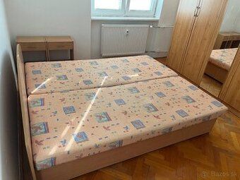 Prenájom troj izbového tehlového bytu s balkónomv Krupine je