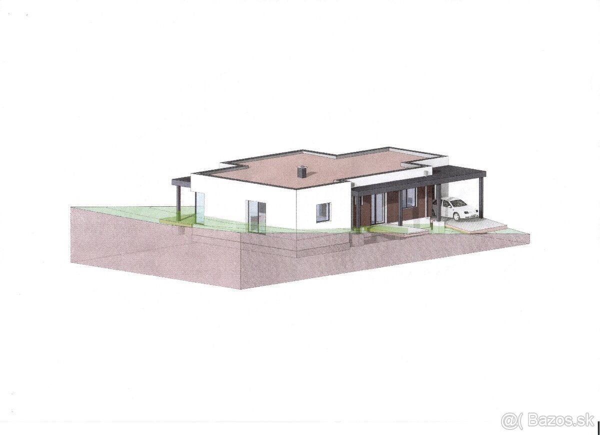 Gro&Partners Vám ponúka na predaj rozostavaný 4izb. bungalov