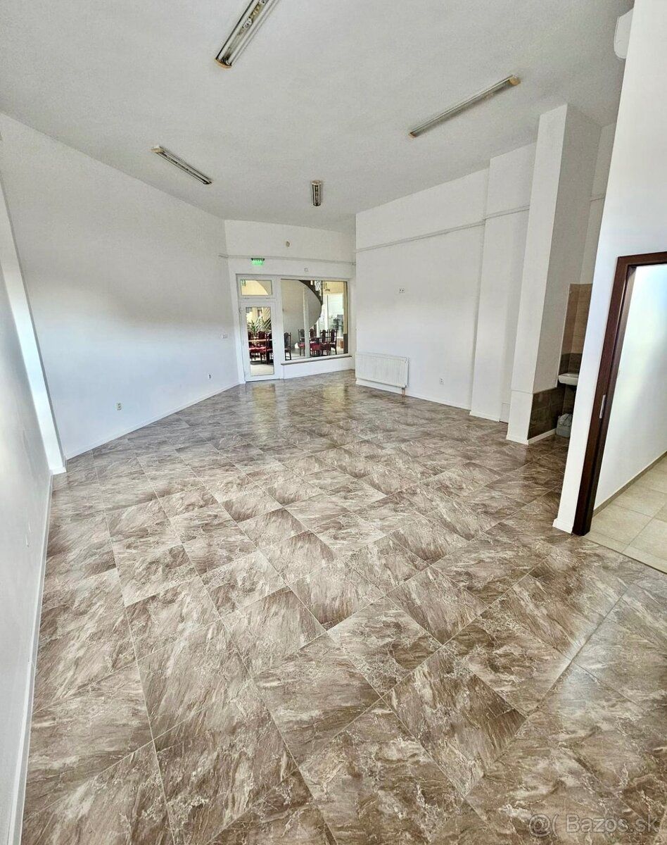 Priestor na prenájom o výmere 51,5 m², priestor sa nachádza 