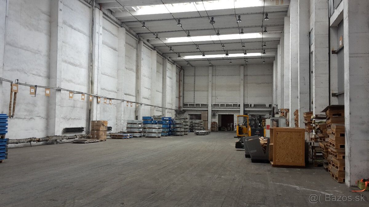 Ponúkame na prenájom skladový areál o výmere 6300m2 / preroz