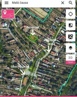 Pozemok o výmere 408m2 a ideálnej dispozícii 16x 25 metrov, 