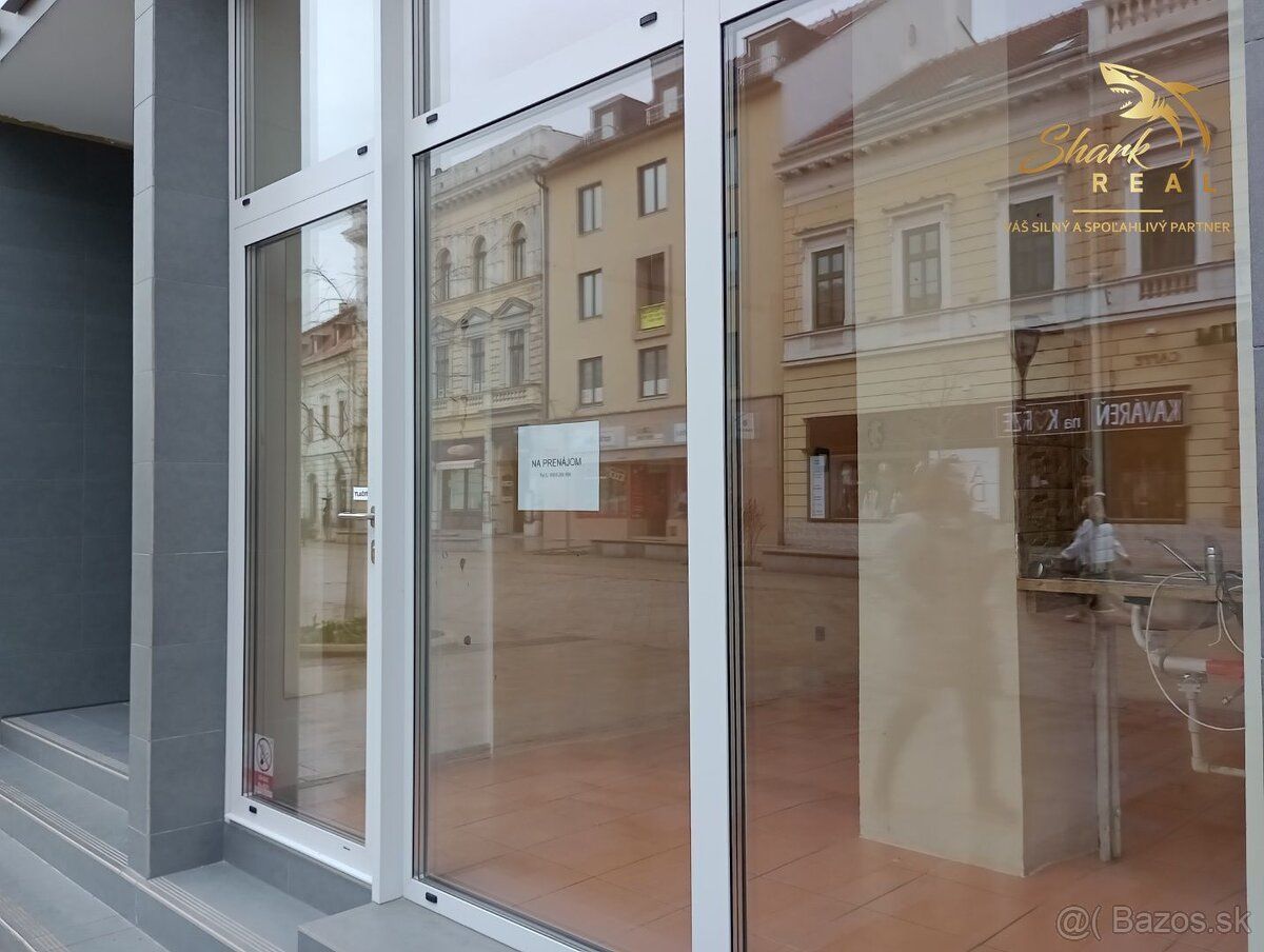 SHARK REAL ponúka na prenájom kanceláriu s priamym vstupom z