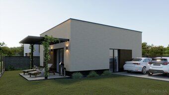 NA PREDAJ – novostavba moderného bungalovu, Ladmovce (okres 