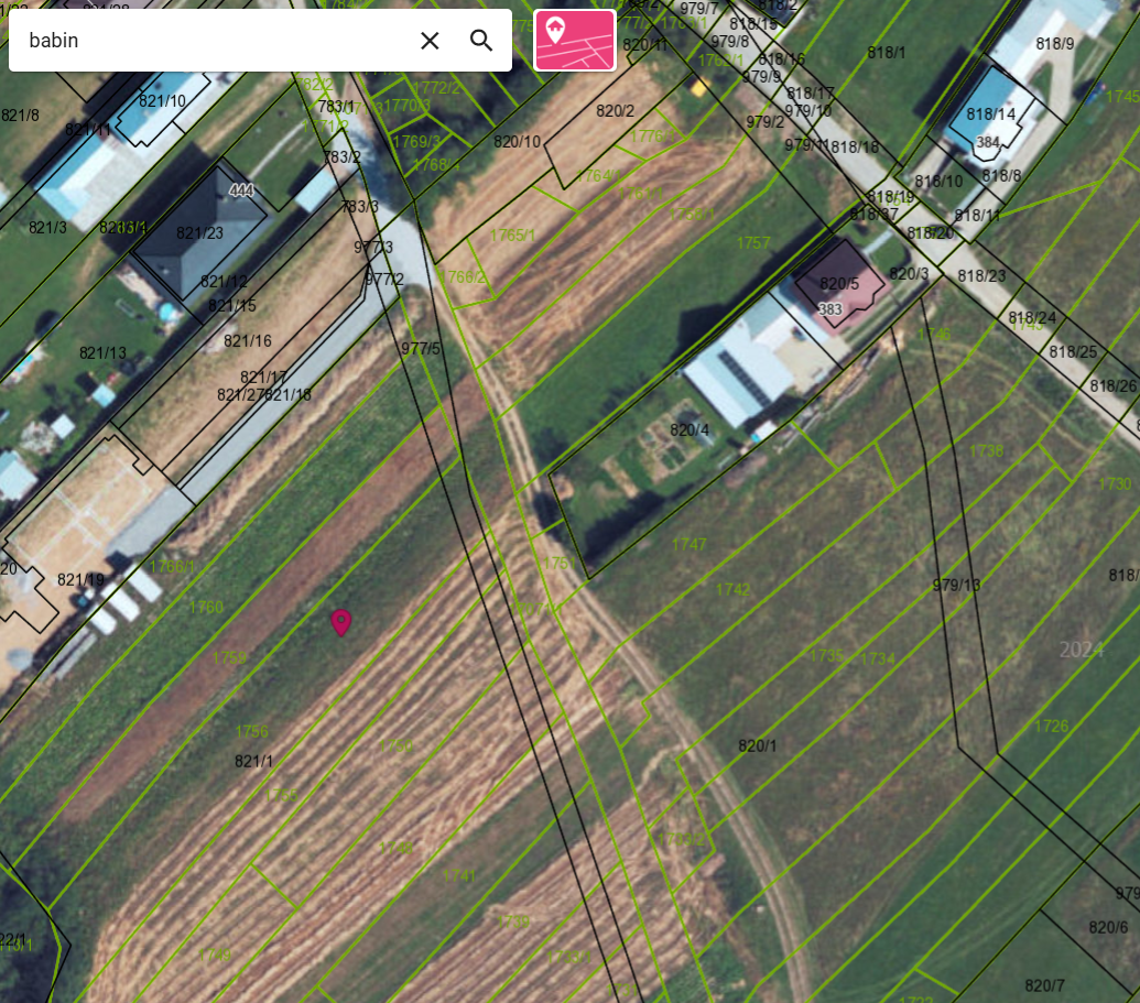Predám pozemok v celkovej výmere 1150 m2 alebo 1646 m2 vo vý