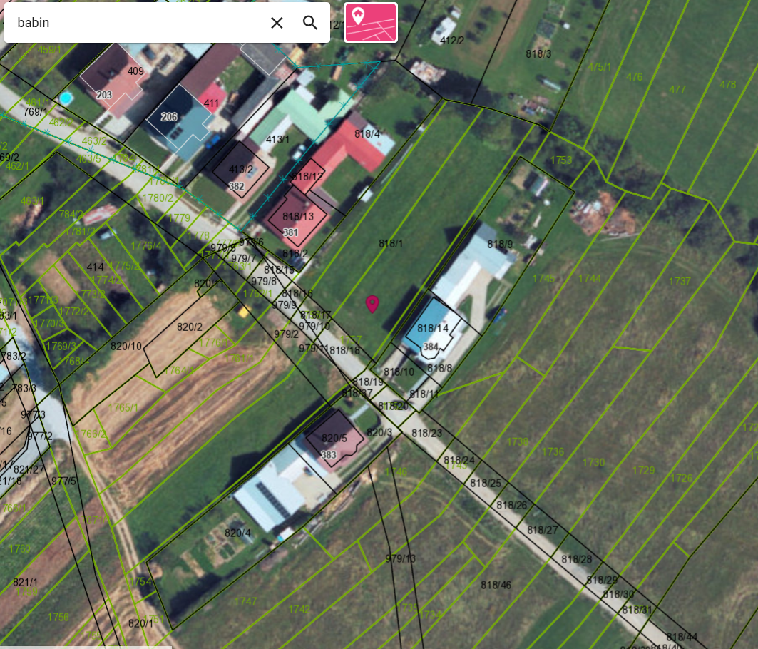 Predám pozemok v celkovej výmere 1150 m2 alebo 1646 m2 vo vý
