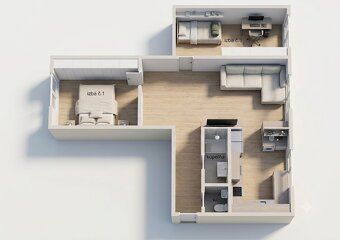 Ponúkame na predaj príjemný 3-izbový byt s výmerou 65,45 m² 