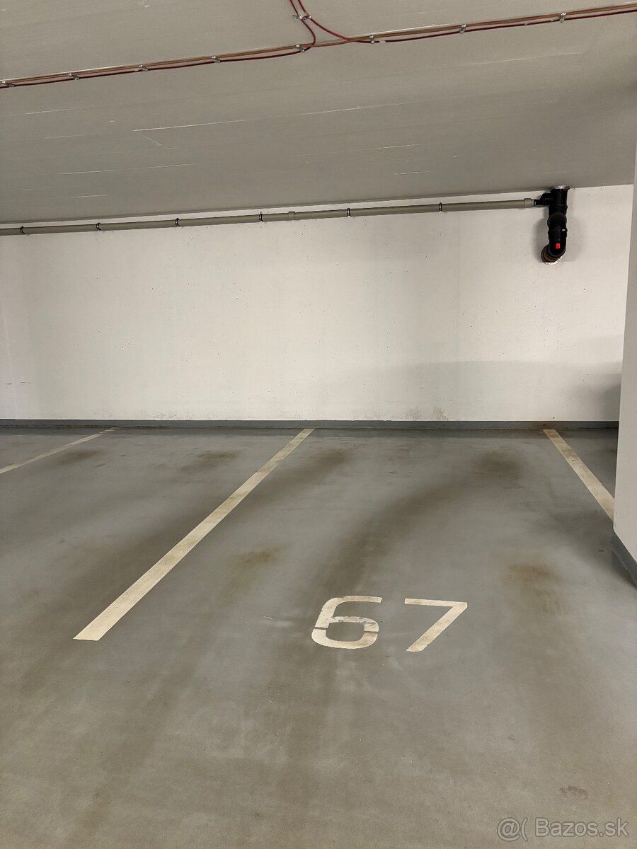 Prenajmem garážové státie v uzavretej kamerami kontrolovanej