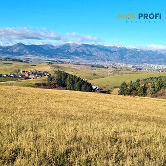 Na predaj pozemok s krásnym výhľadom v srdci Turca – Turčian