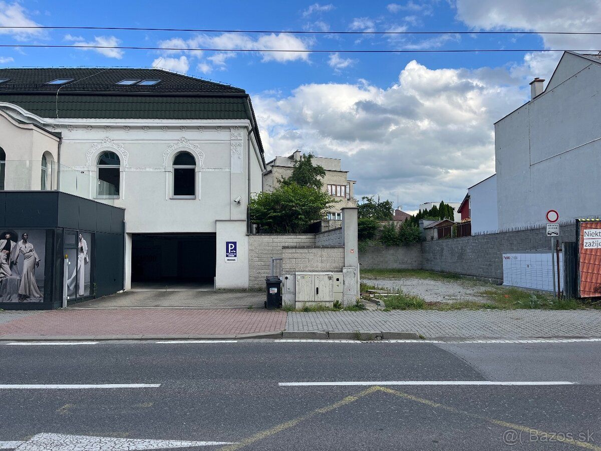 Ponúkam na prenájom parkovacie státie v centre mesta na ulic