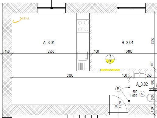 Ponúkame na predaj investičný 1-izbový byt v Šarišských Mich