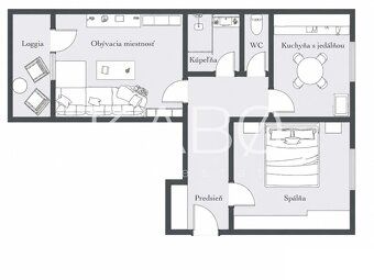 KABØ real estate Vám ponúka 2-izbový byt s výborným potenciá