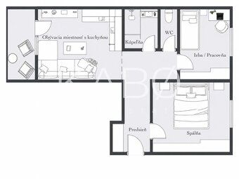 KABØ real estate Vám ponúka tehlový byt s možnosťou úpravy n